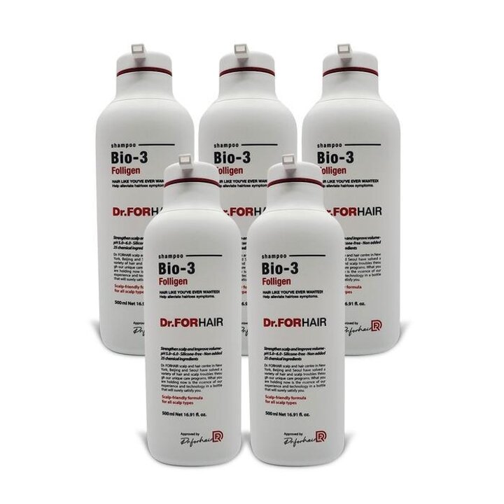 닥터포헤어바이오3폴리젠탈모완화샴푸500ml5개Ss