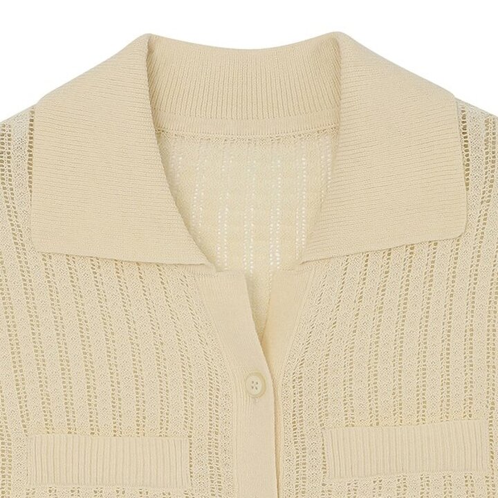 (신세계센텀점)린넨 블렌디드 스카시 오픈 가디건 (UFKKCA256N-IVORY)