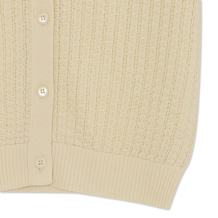 (신세계센텀점)린넨 블렌디드 스카시 오픈 가디건 (UFKKCA256N-IVORY)