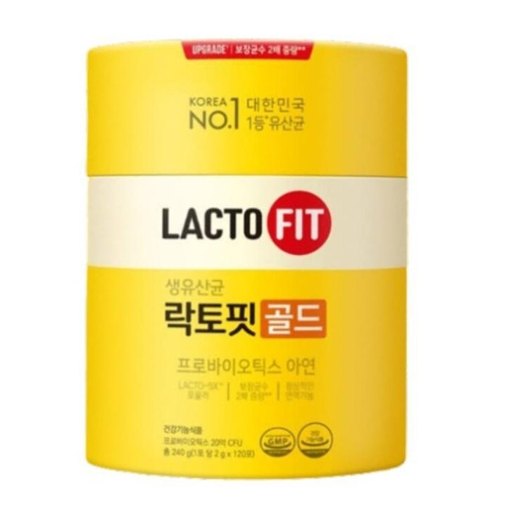 종근당락토핏골드생유산균프로바이오틱스아연120포