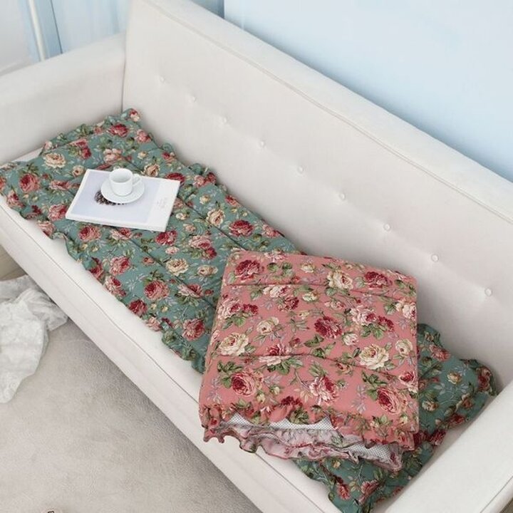 이솔홈 라인로즈 순면 소파패드 쇼파패드 차방석 3인용[33784634]