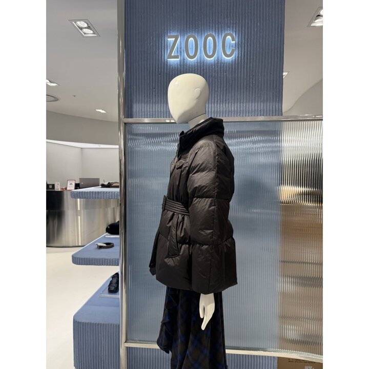 (신세계타임스퀘어점패션관)벨티드 하이넥 구스다운 Z254PSG809