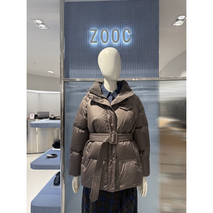 (신세계타임스퀘어점패션관)벨티드 하이넥 구스다운 Z254PSG809