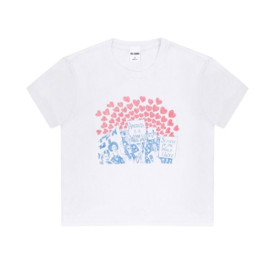 리던 024-02WBXT006 50S 박시 시스터즈 여성 반팔티