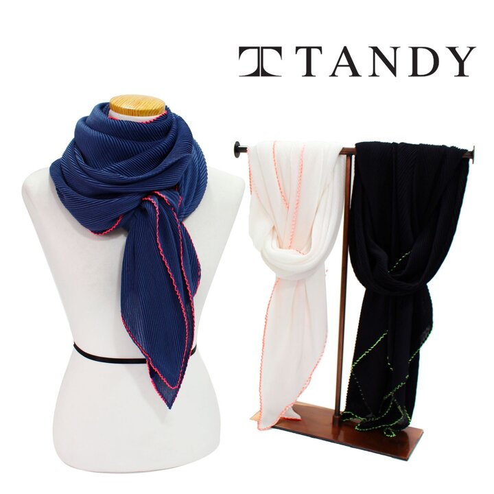 [탠디] TANDY S주름포인트리 스카프
