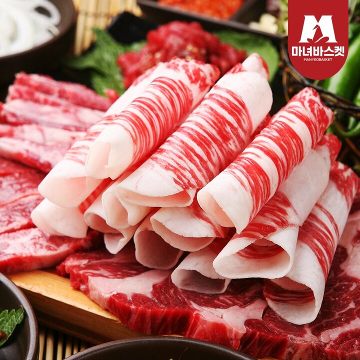 [마녀바스켓] 미국산 초이스 등급 우차돌양지 250g x3팩(구이/샤브용)