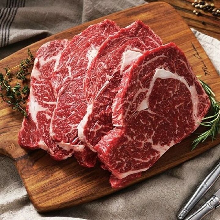 만블링 한우 등심구이 200g 4팩[35439851]
