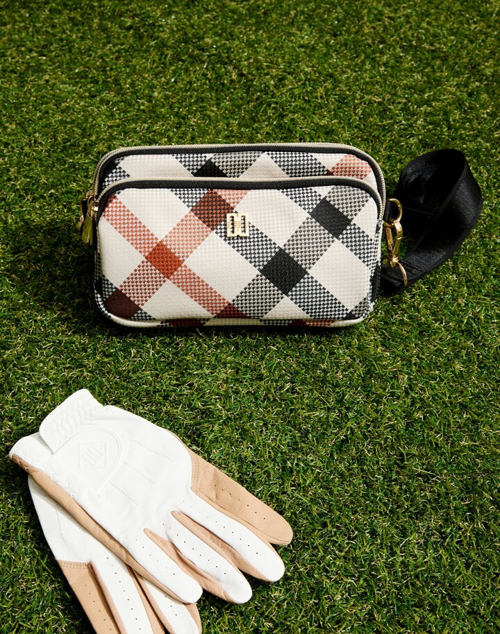 [추석선물][ONLINE EXCLUSIVE] 베이지 클래식 체크 마이크로백 (DNGF5F952I1)