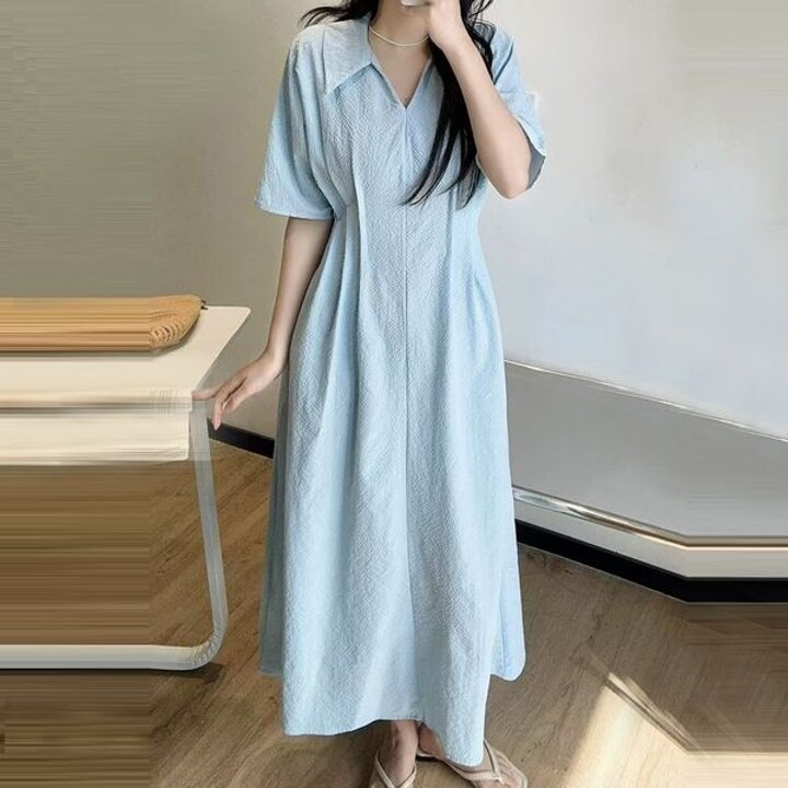 [하프클럽/드넬]카라브이넥원피스DWO52362A