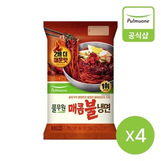 [풀무원] 매콤불냉면 2인(403g)X4개