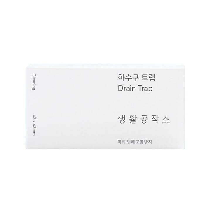 [생활공작소] 하수구 트랩 (화장실 배수구트랩 냄새 마개)