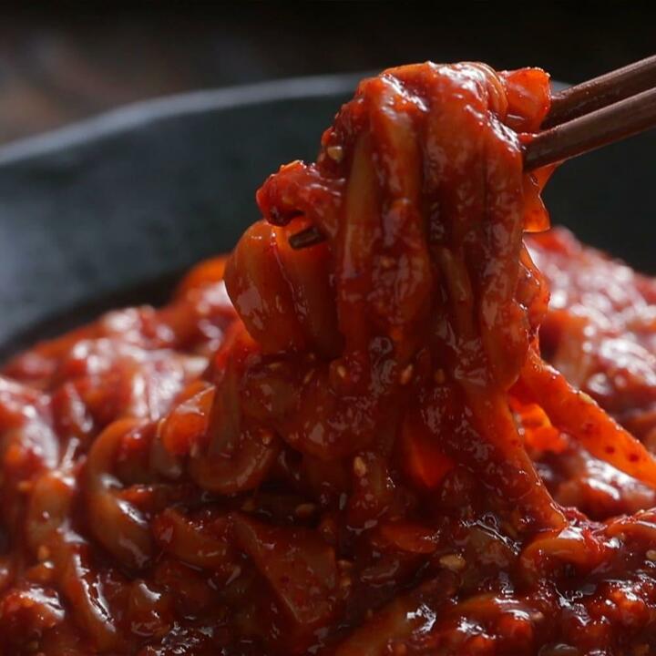 김정배명인 토굴숙성 오징어젓 500g