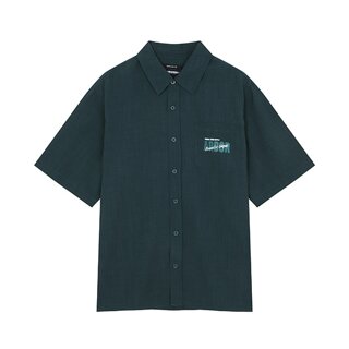 남성) 폴리 그래픽 반팔셔츠(세미오버핏)_AN2WWH302-HT