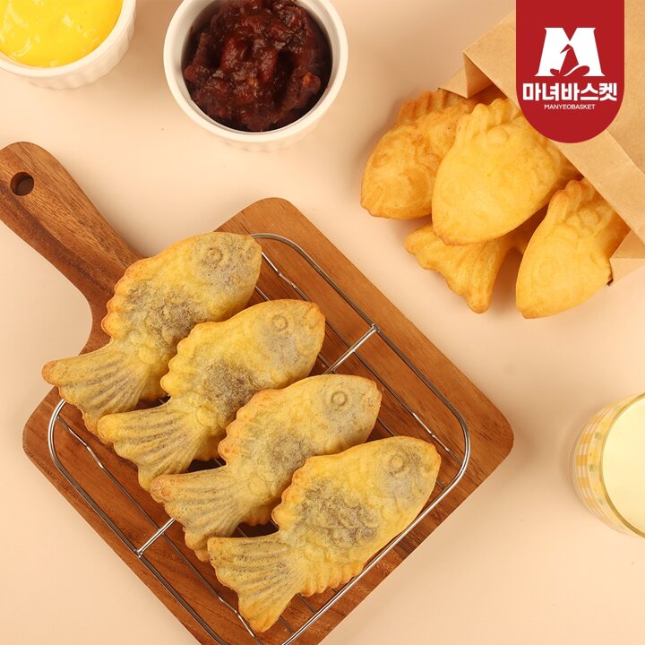 [마녀바스켓] 속이 꽉찬 용궁에서 온 붕어빵 (슈크림) 1050g
