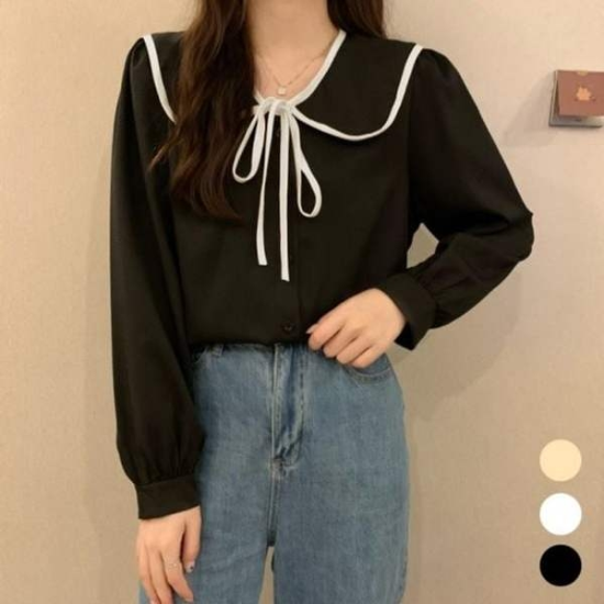 블라우스 엘레강스 클래식 봄신상 외출