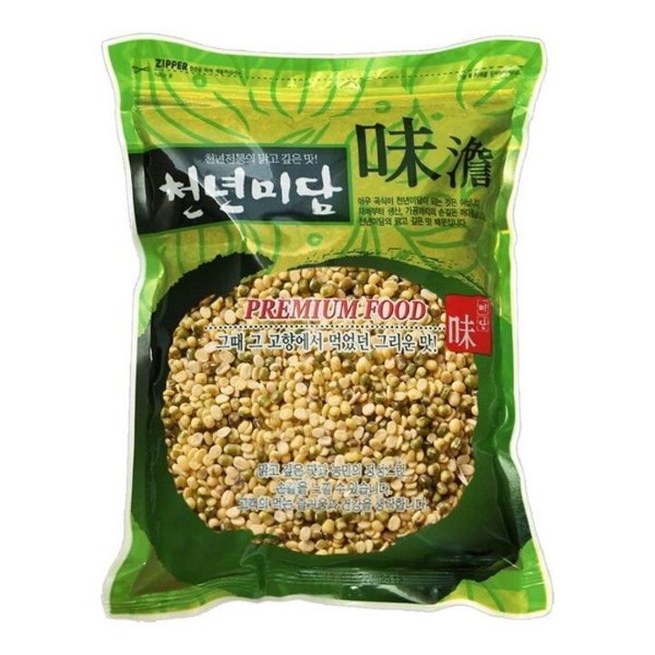 수입 깐녹두 2kg 기피녹두 거피녹두