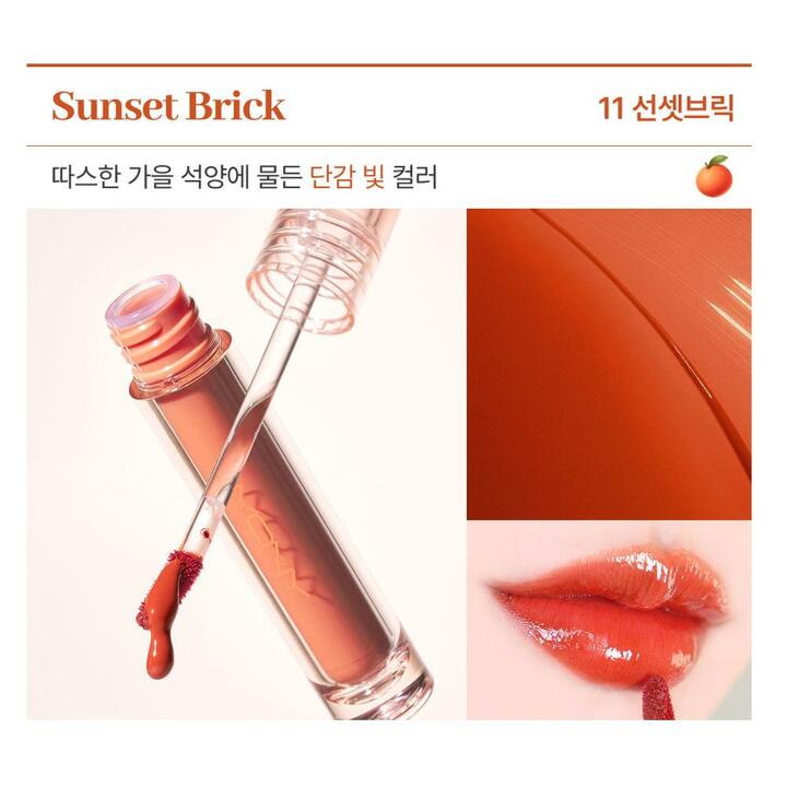 [1+1] 맥퀸뉴욕 쥬시 핏 틴트 5종/ 롱래스팅 글로시 워터틴트 글로우 립틴트