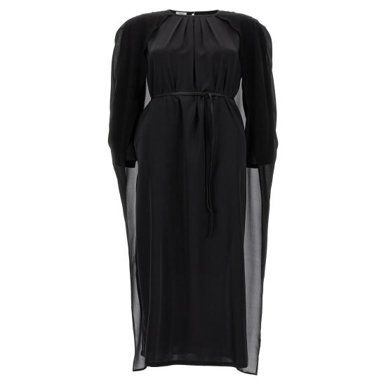 [해외배송] 24SS 디랩파리 미디 원피스 A225NERO Black