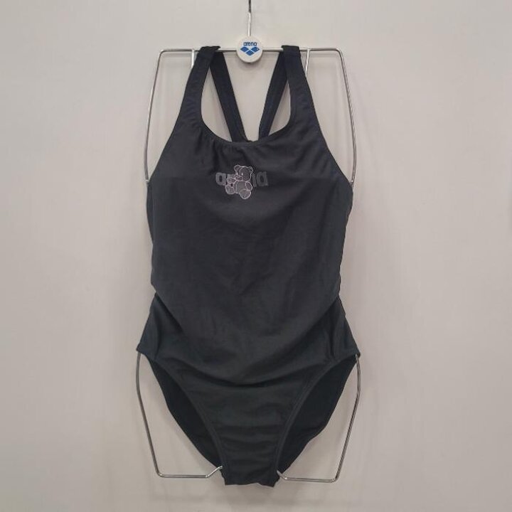 아레나HC02아레나아동일반레이서백원피스수영복A3BG1GB01(BLK)