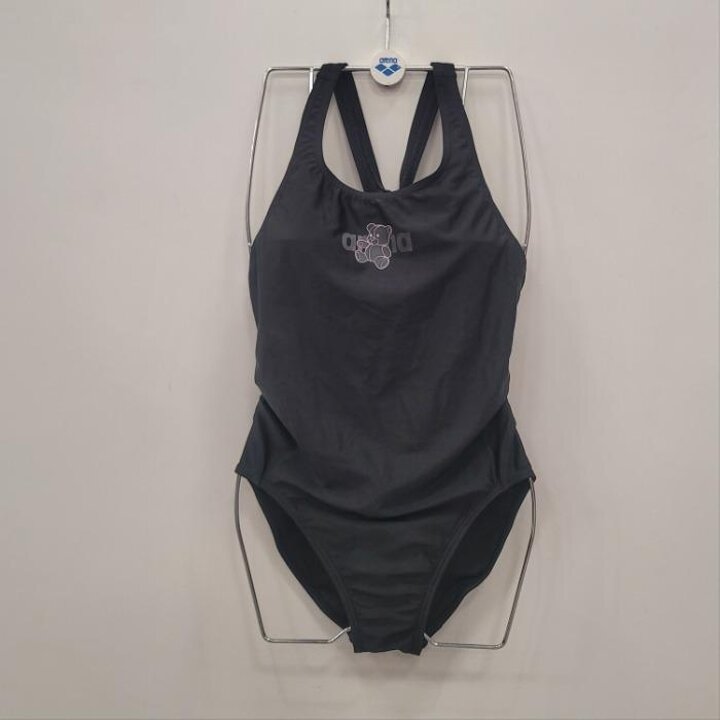 아레나HC02아레나아동일반레이서백원피스수영복A3BG1GB01(BLK)