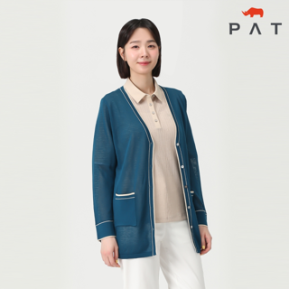[PAT] 토크조직 중기장 가디건_1J43702