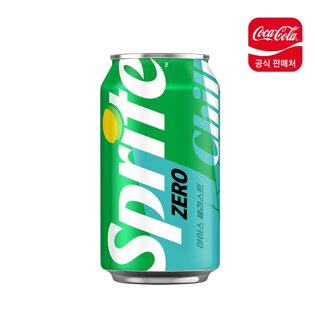 [본사직영] 스프라이트 제로 Chill 아이스블라스트 350ml CAN(24입)