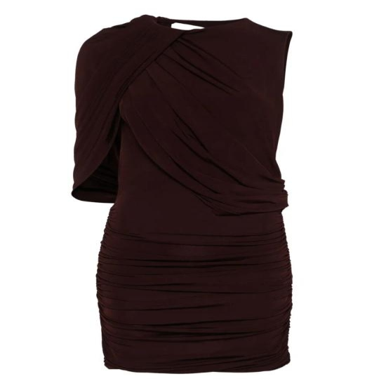 [해외배송] 25SS 마그다뷰트림 숏 원피스 298525 BORDEAUX