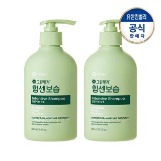 그린핑거 힘센보습 인텐시브 샴푸300mlX2