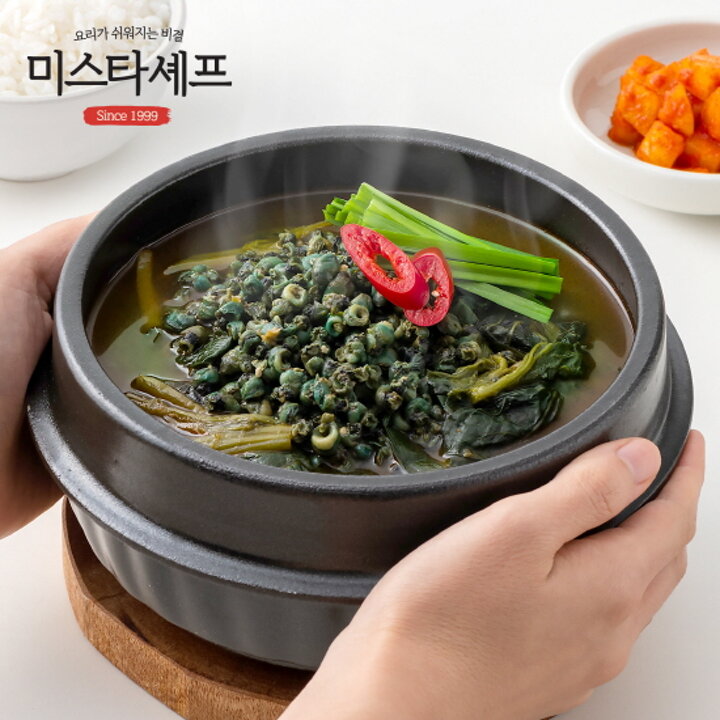 미스타셰프 아욱다슬기해장국 500g 4팩