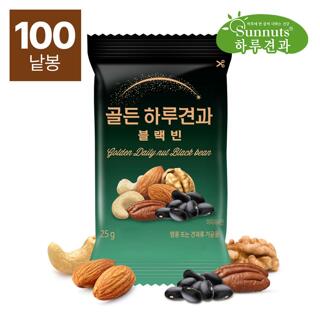 [하루견과] 골든하루견과 25g 블랙빈 100봉