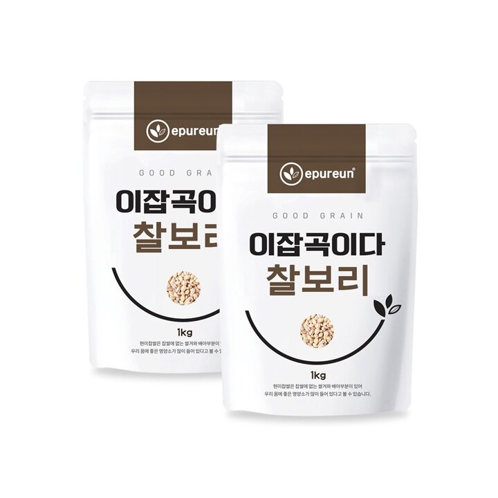 [이잡곡이다] 26년 국산 햇 찰보리 1kg x 2봉