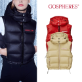 고스피어 GOSPHERES WOMAN CROPPED DOWN VEST PW2WPV19
