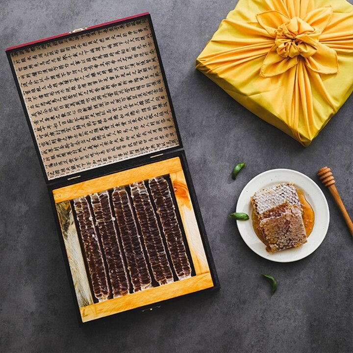 국내산 토종방식 꿀 벌집꿀3.6kg (고가구포장/보자기포장)