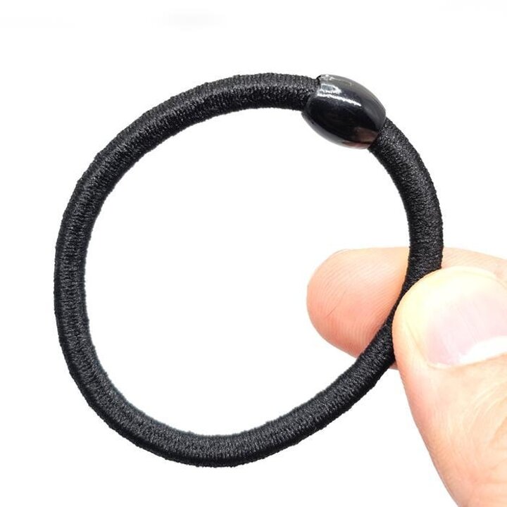 머리곱창머리큐빅머리검정머리두꺼운머리끈5P
