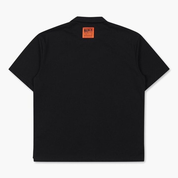 (신세계강남점)[정상가 89,000원][70퍼센트 OFF] 반집업 폴로 카라 반팔티셔츠 BLK / QP213CTS41
