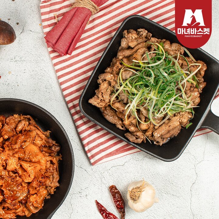 [마녀바스켓] 대구 북성로 연탄불고기 300g x6팩