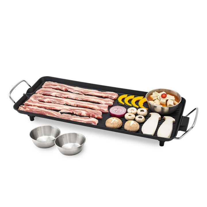 키친아트 허브 와이드 전기그릴 77cm 그릴팬 구이팬 KSJ-1760EG