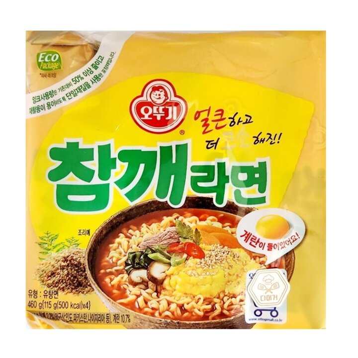 오뚜기 참깨라면 4개입 X 4