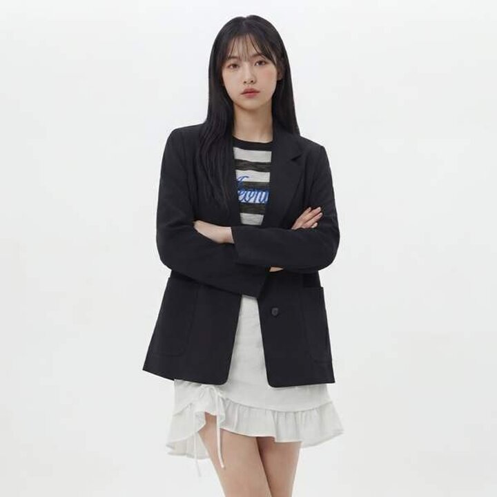 (신세계의정부점)뒤버튼 긴팔 자켓 AS2WJ461