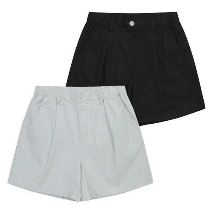 소이 세이브존04 4부 밴딩 핀턱 면바지 핀턱 면바지 23M0253 (S49420544)