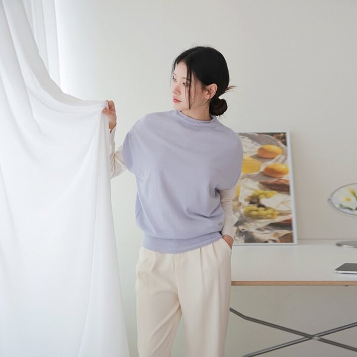 [최초가 109,000원][르포엠]이태리 울100 모크넥 멀티 베스트