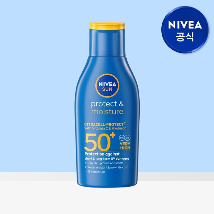니베아 선 프로텍트 앤 모이스춰 선 로션 100ml 1개
