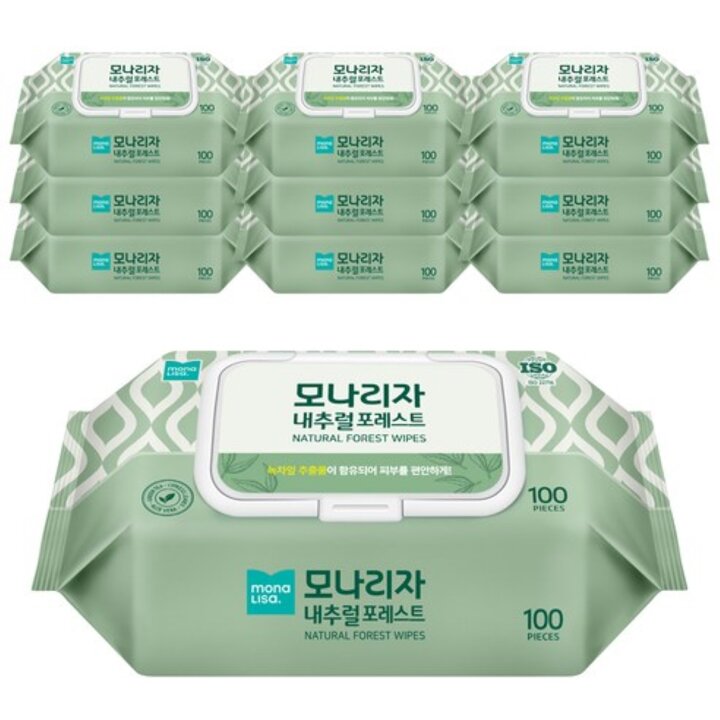 모나리자 내추럴 포레스트 100매 캡형*10입
