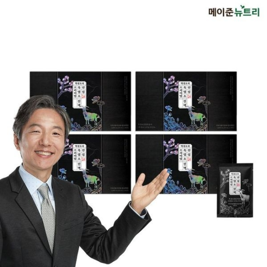박경호의 진심 흑염소 진액 프리미엄 4박스 (120포)[34946662]