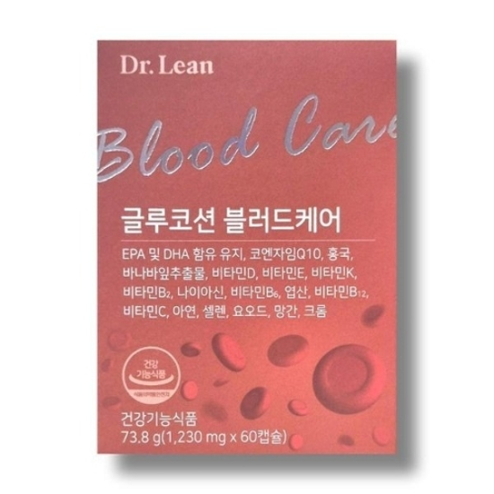닥터린 글루코션 블러드케어 1230mg 60캡슐 1박스 /wb24263435673957