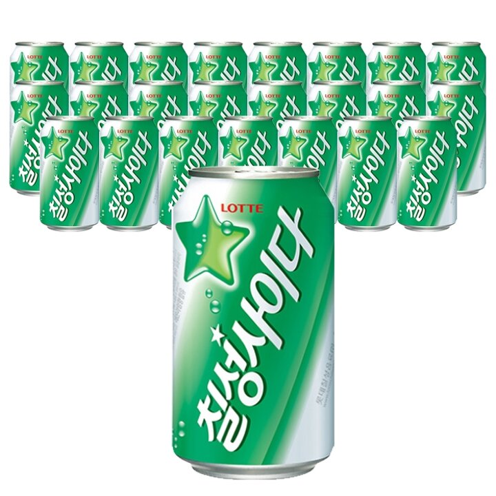 롯데 칠성 사이다 355ml x 48캔(업소용)