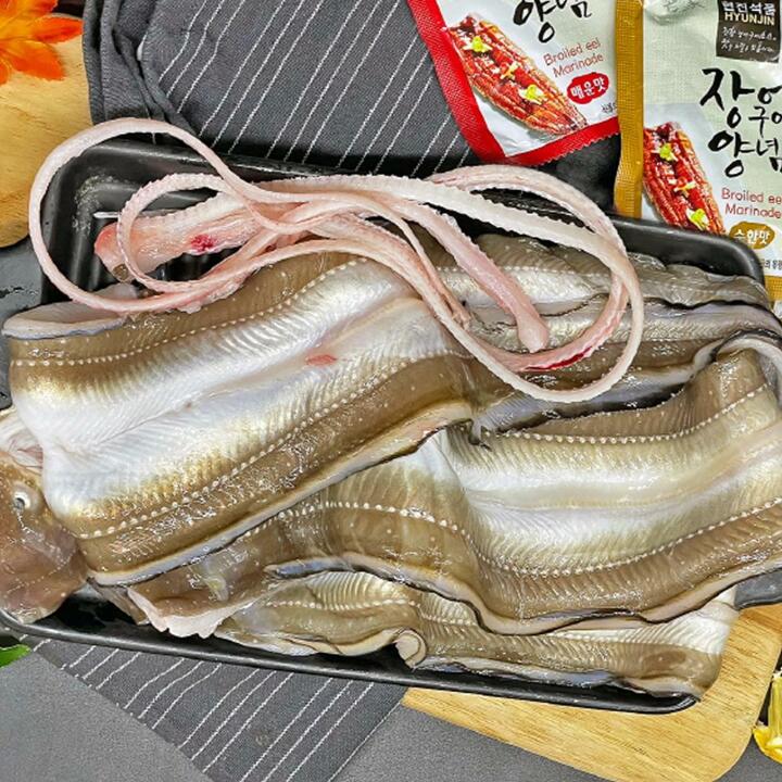 통영 바다장어 10-20미 5kg(손질후3kg내외) 소스2종증정