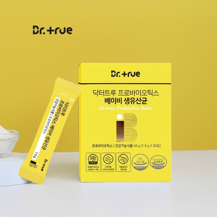 [닥터트루] 프로바이오틱스 베이비 신생아 유산균 30포