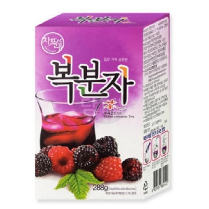 그릿복분자차18스틱분말주스건조