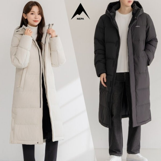 신세계백화점몰_통합출고(6009_W000000002) (신세계하남점)(최초가 339,000원)역시즌 공용 에센셜 헤비 덕 롱다운 벤치파카 7LF2086